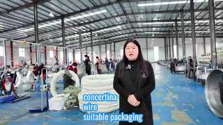 पैकेजिंग के लिए कितने रोल कंसर्टिना वायर कॉइल उपयुक्त हैं?
