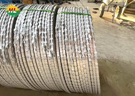 In stock high tensile bto-16 Egoza steel Concertina Wire and Razor Wire 25m/roll